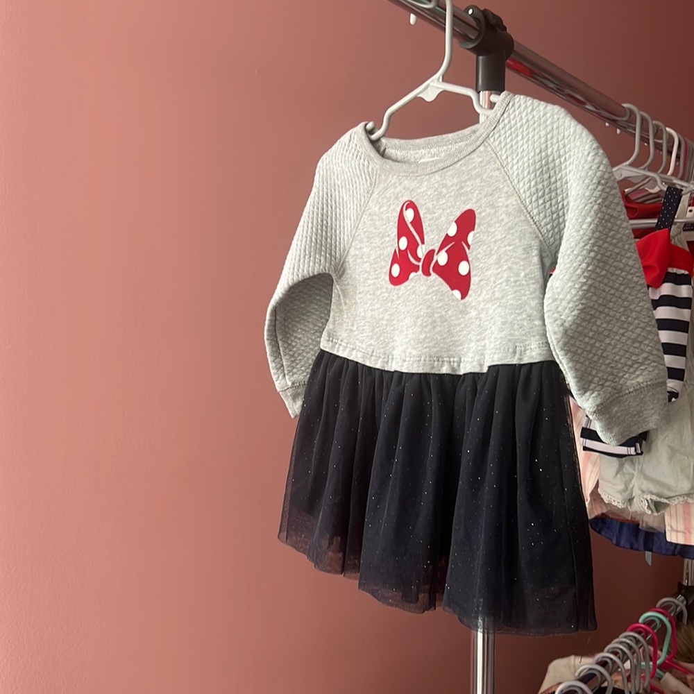 Gap Minnie Mouse tutu shirt/dress